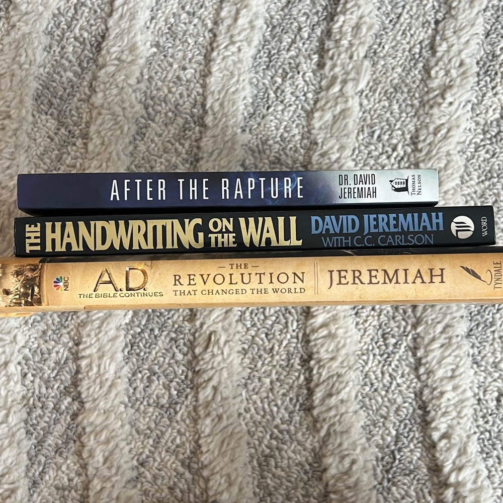 3 BOOKS ~ DAVID JEREMIAH
